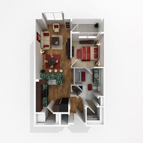 6440 Cedar Plaza Studio-2 Beds Apartment for Rent - Photo Gallery 12